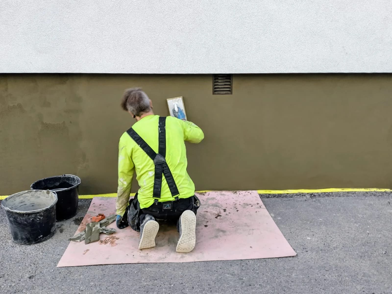 Kuva kaksi työmaalta